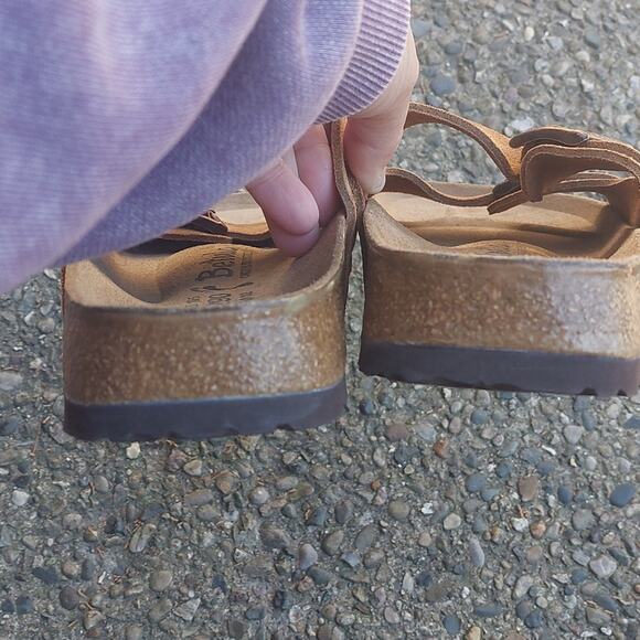 VTG Mens Birkenstock Betula FUSSBETT 290 M12 gorpcore granola - Picture 7 of 7